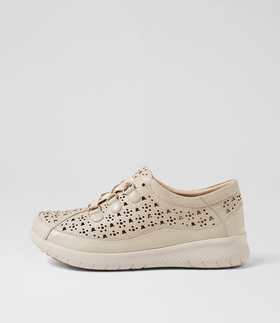 Sarmi Xf Almond Leather Sneakers