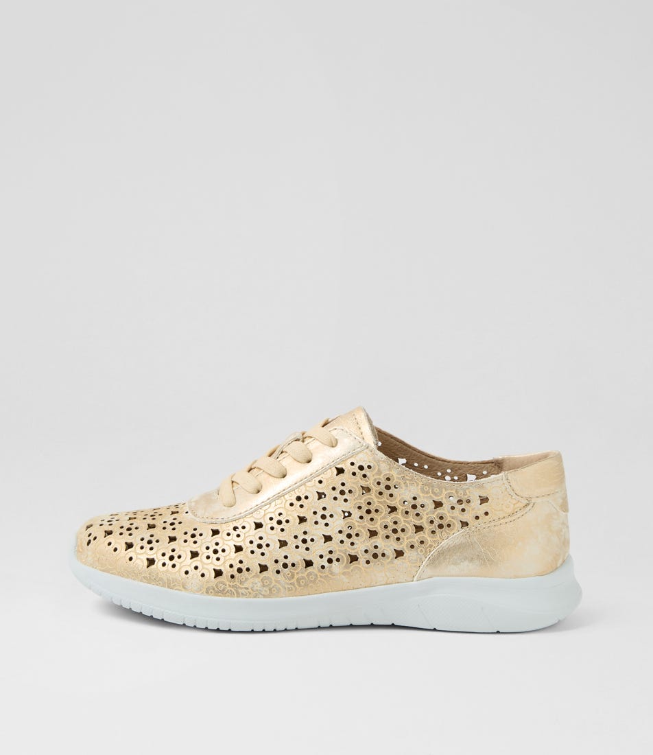 Friella Xf Smudge Metal Leather Sneakers