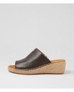 Koping Xw Choc Leather Sandals