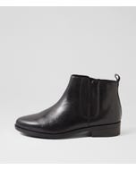 Sayeko Xf Black Leather Chelsea Boots