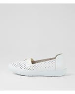 Unki Xf White Leather Sneakers