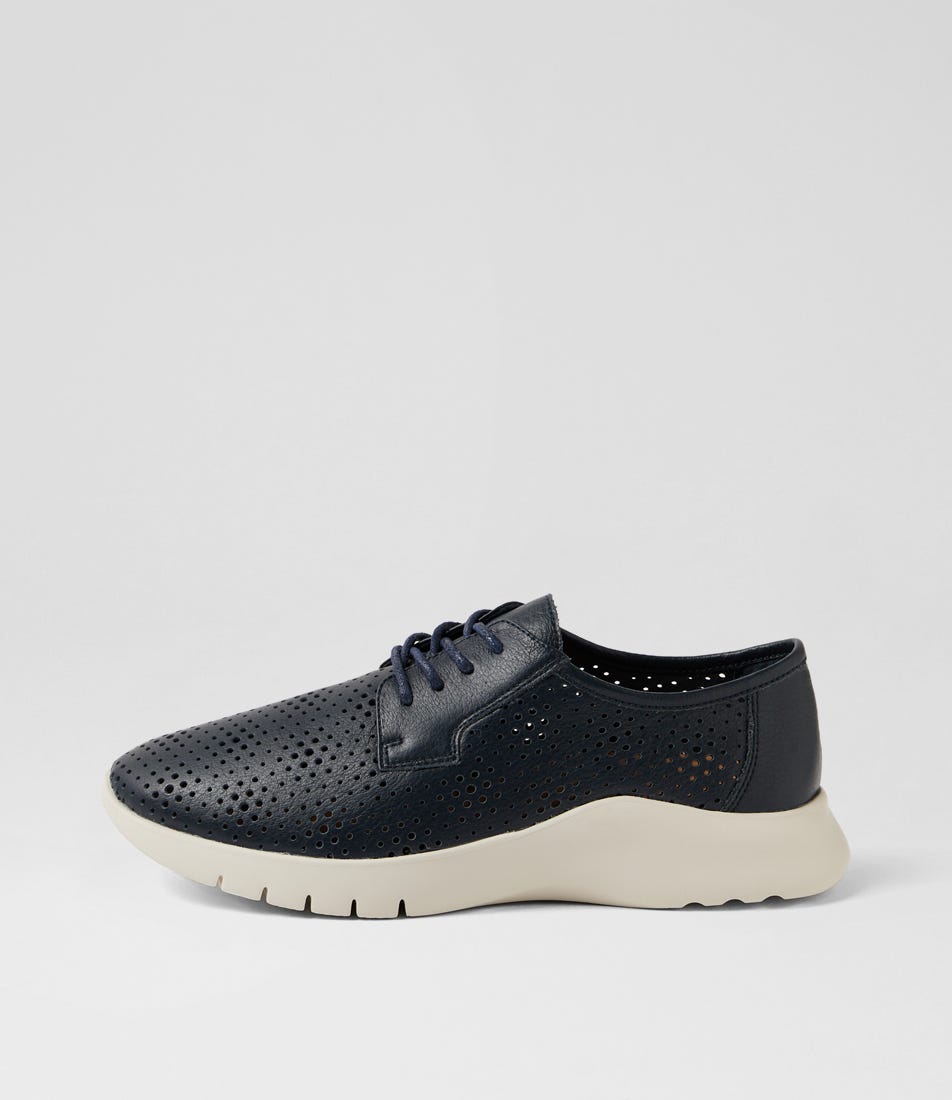 Provence Xw Navy Leather Sneakers