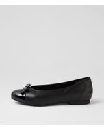 Cellos Xf Black Patent Leather Flat Shoes