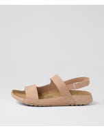 Yocco W Almond Leather Sandals