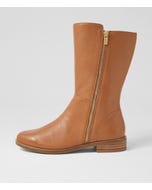 Sopra Xf Tan Leather Calf Boots