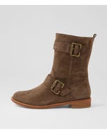 Myas Xw Hot Choc Suede Ankle Boots