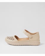 Serra Xw Almond Leather Sandals
