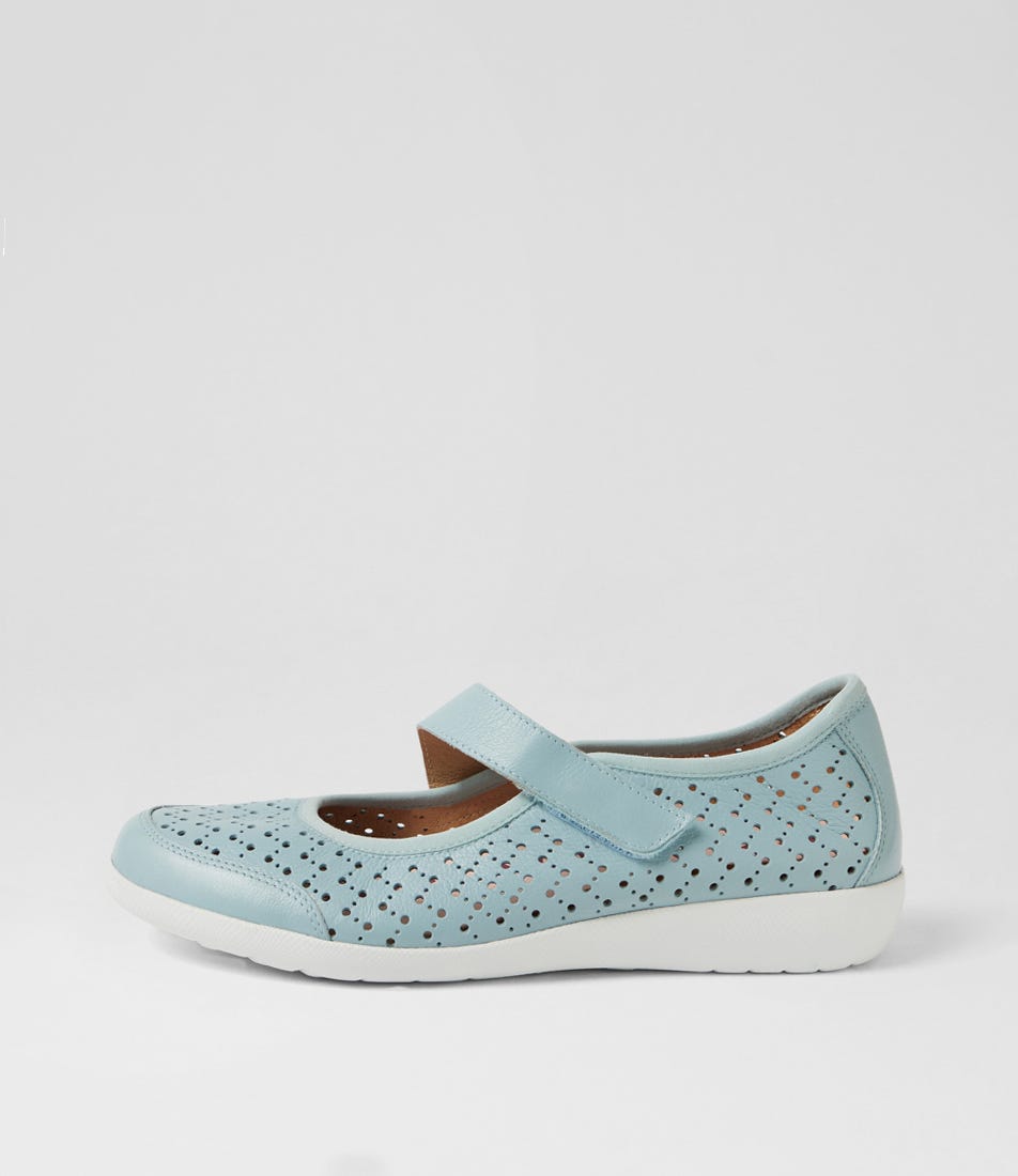 Ursi Xf Denim Leather Mary Janes