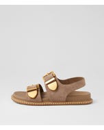Iwell W Taupe Suede Sandals
