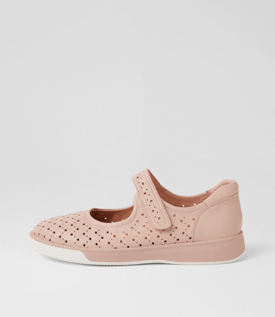 Antho Xf Rose Leather Flat Shoes