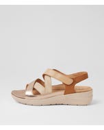 Navla Xw Neutral Multi Leather Sandals