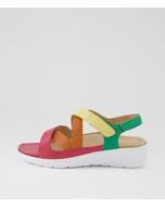 Navla Xw Bright Multi Leather Sandals