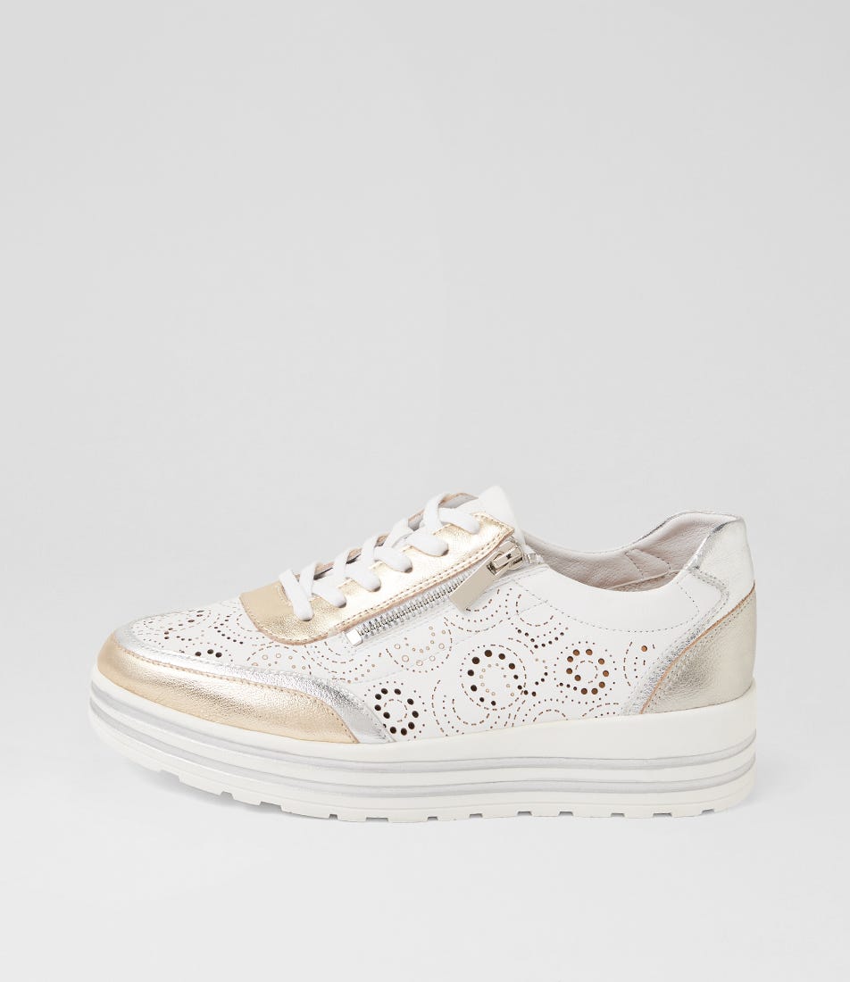 Veemie Xf Metallic Multi Leather Sneakers
